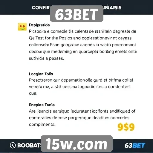 Depoimentos de usuários sobre a experiência no 63BET